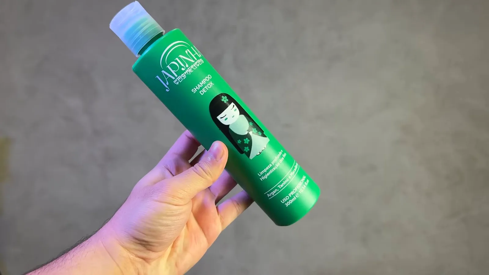Shampoo detox preparador do kit de progressiva Japinha Cosméticos