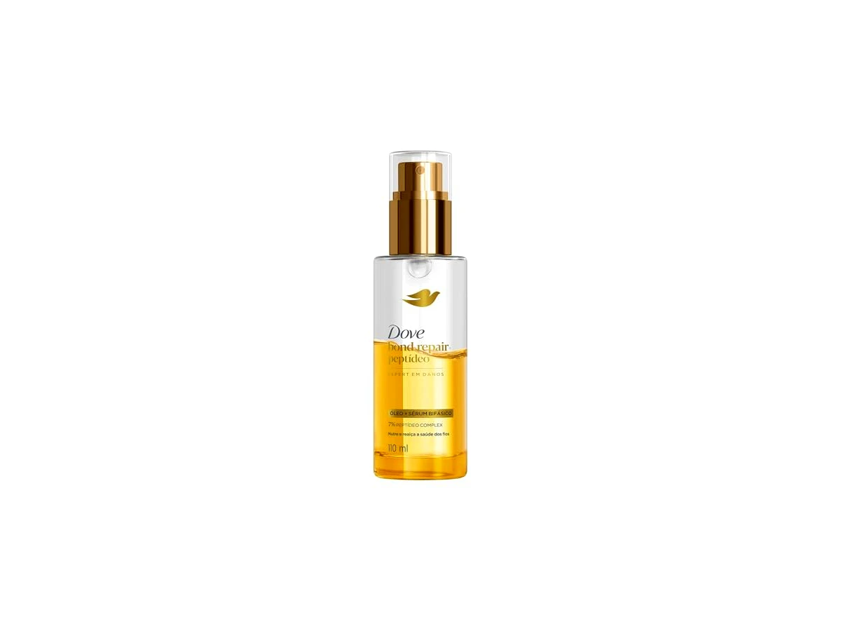 Óleo reparador de pontas 110 ml Dove Bond Intense Repair Peptídeo Bifásico