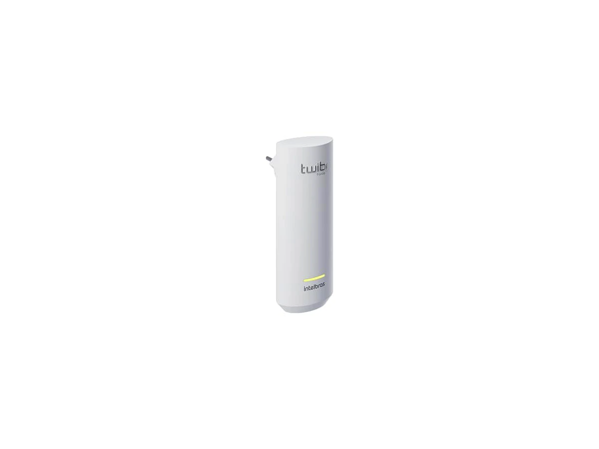 Repetidor de sinal Wi-Fi 2.4 GHz e 5 GHz 1200 Mbps Intelbras Twibi Force Plug