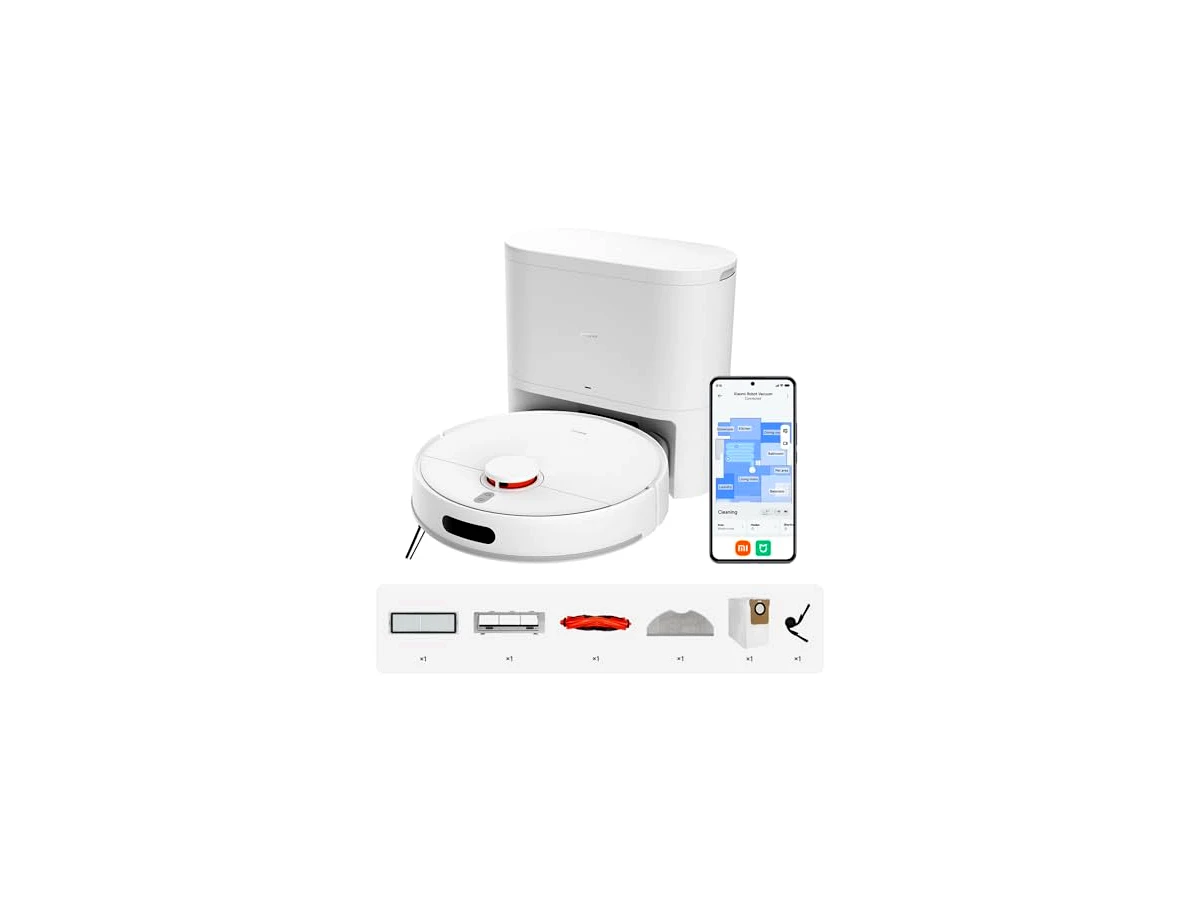 Xiaomi Robot Vacuum H40 — branco, modelo OV51, com base autoesvaziável de 220 V