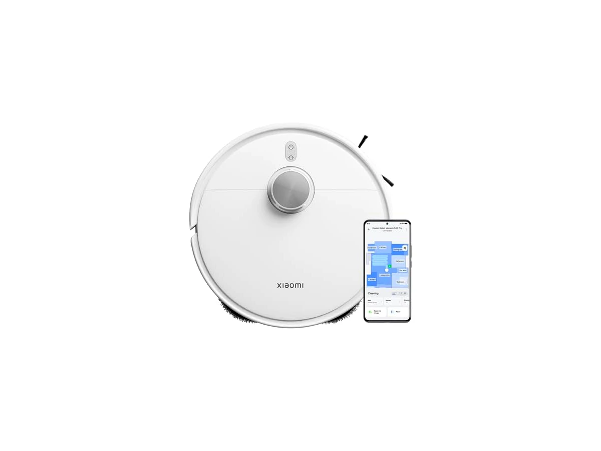 Xiaomi Robot Vacuum S40 Pro — branco, código BHR089QGB, sem estação de lavagem