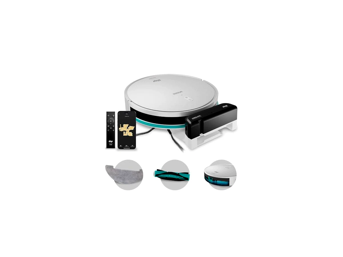 Robô aspirador com mapeamento 36W WAP Robot W1000
