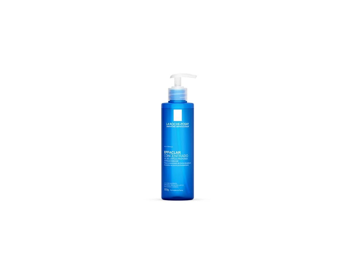 Sabonete Facial em Gel Dermatológico Antioleosidade La Roche-Posay Effaclar Concentrado 300g