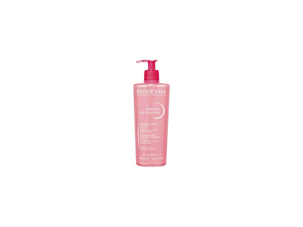Sabonete Facial em Gel Dermatológico Calmante Bioderma Sensibio Gel Moussant 500ml