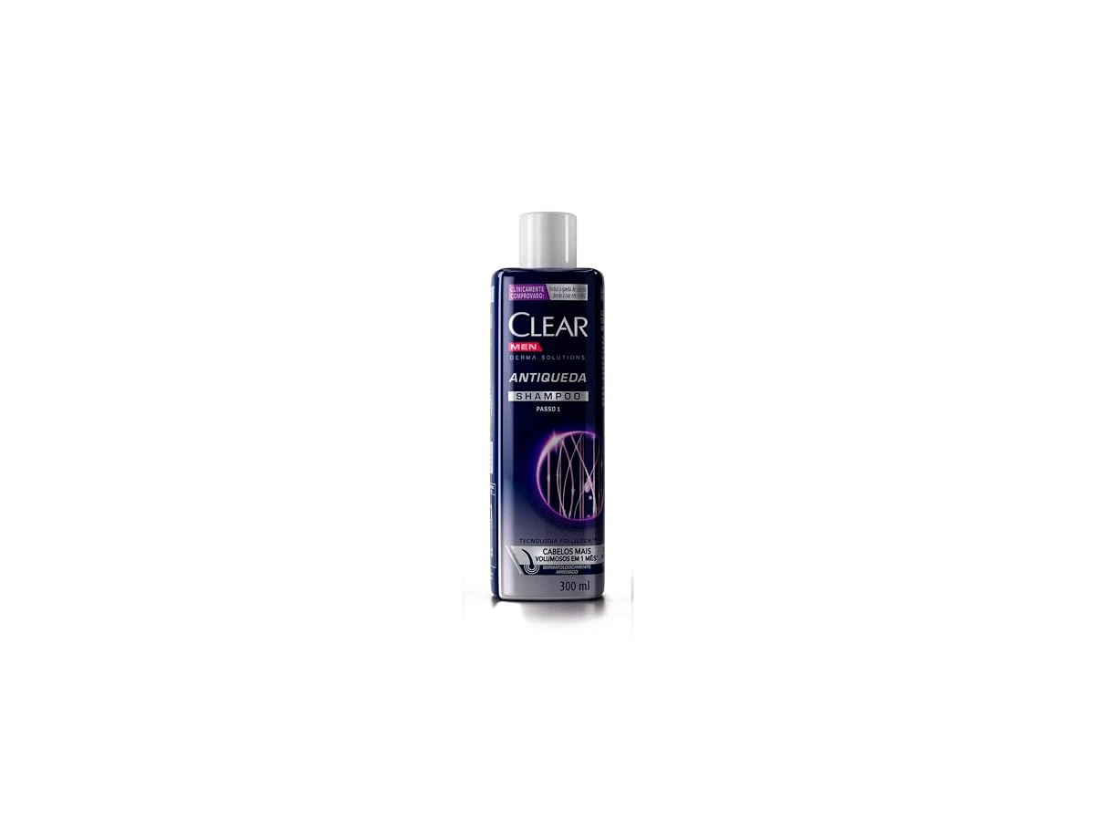 Shampoo antiqueda 300 ml Clear Men Derma Solutions Follilock