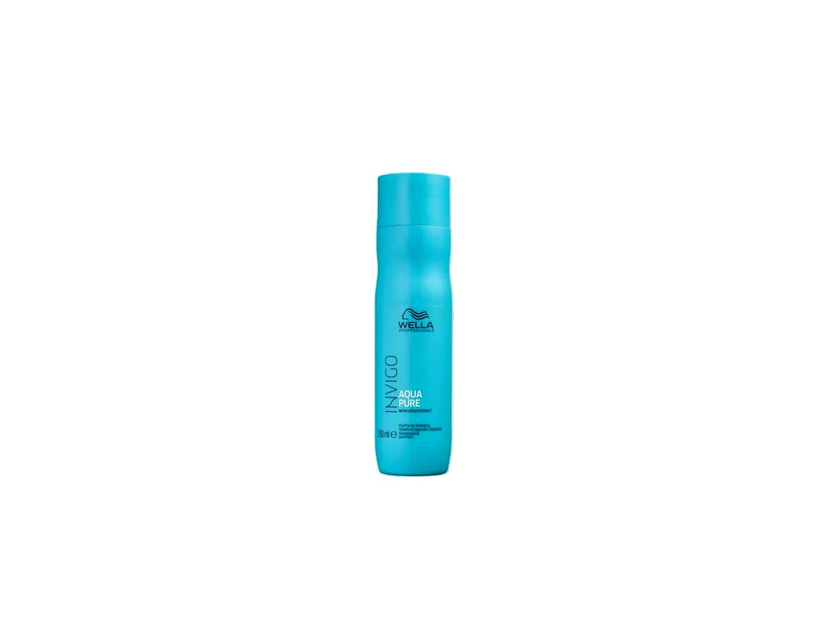 Shampoo antirresíduos de limpeza profunda 250 ml Wella Professionals Invigo Aqua Pure