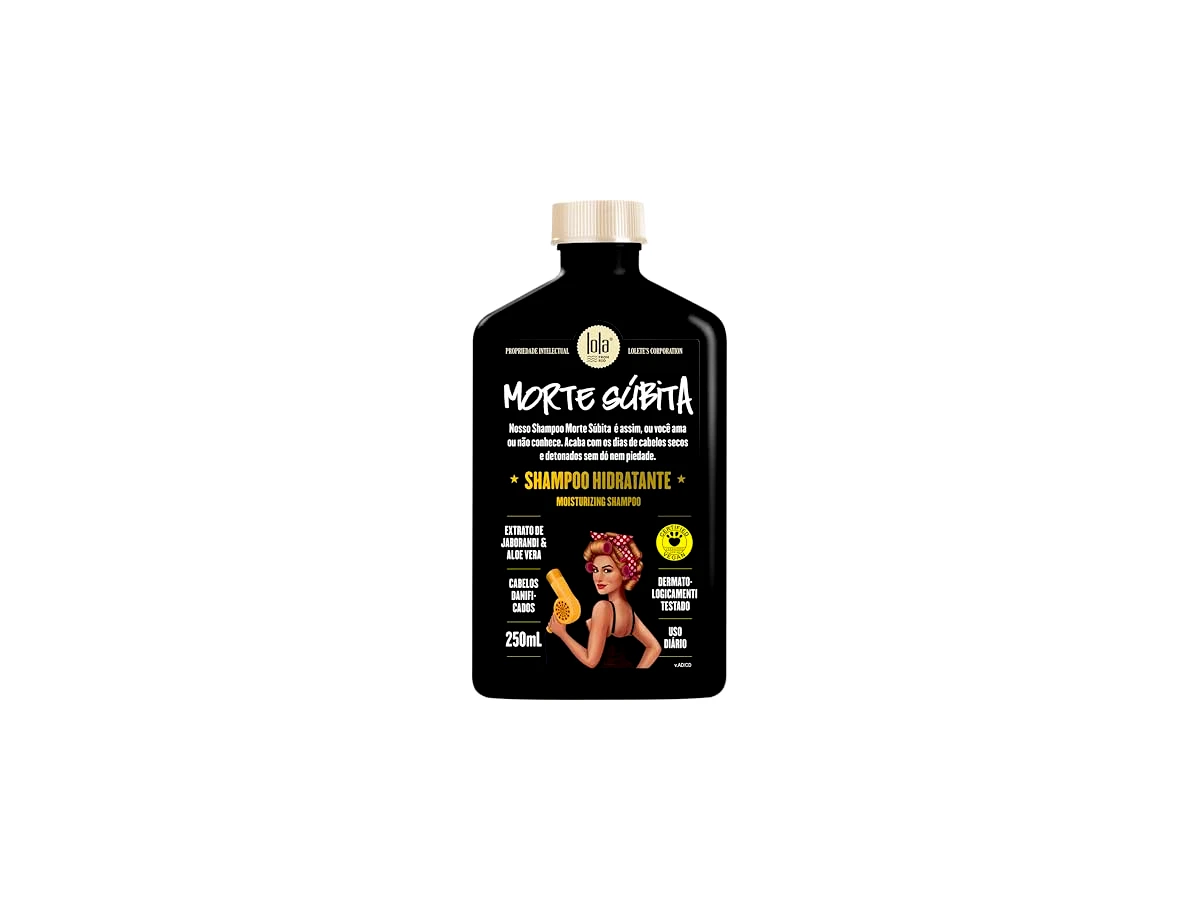 Shampoo Hidratante 250 ml Lola Cosmetics Morte Súbita
