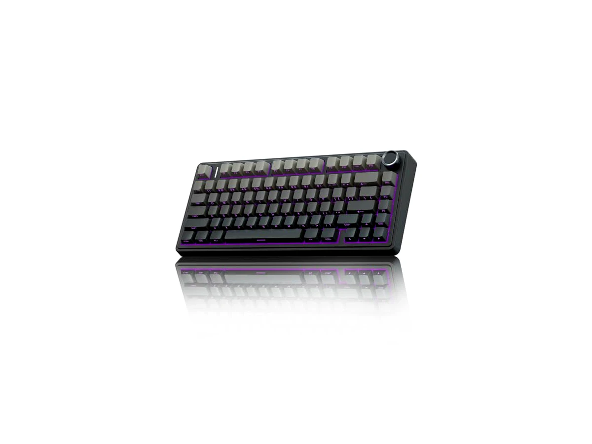 Teclado gamer mecânico AULA F75