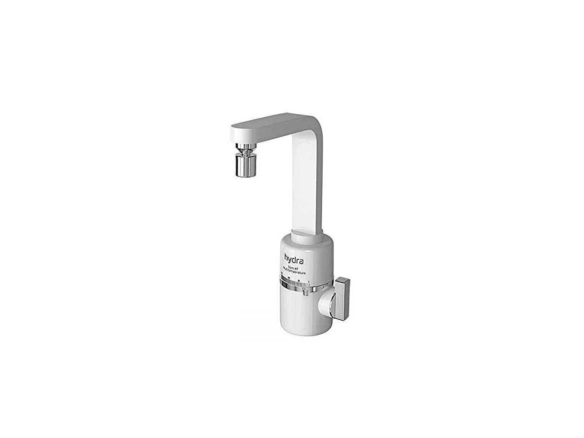 Torneira elétrica 4 temperaturas de parede 5500W Hydra Slim