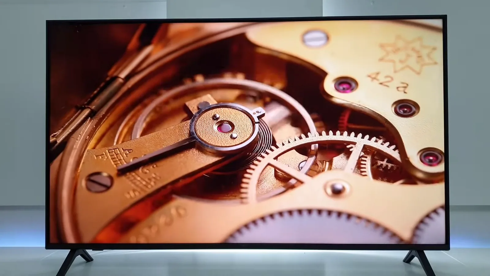 Reprodução nítida de detalhes em resolução 4K na TV LG