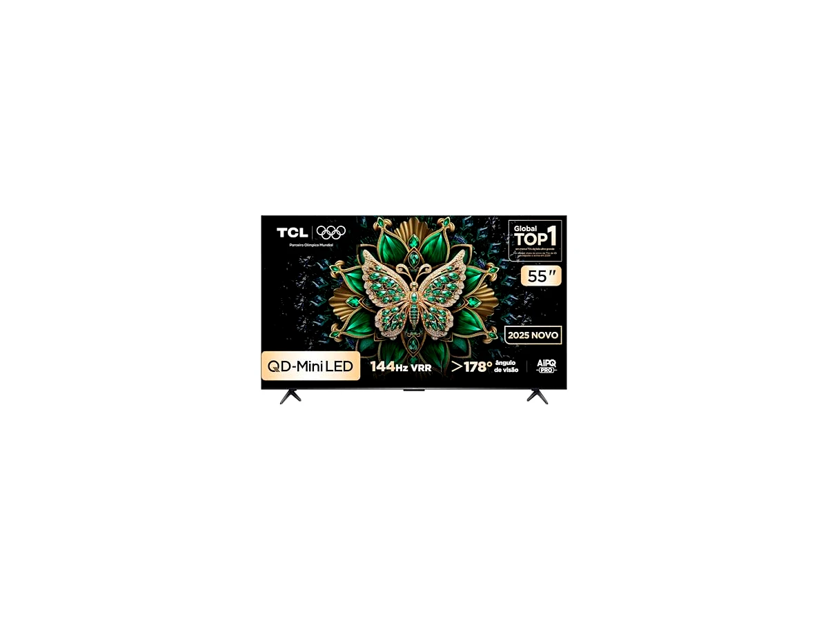 Smart TV 55 Polegadas QLED Mini LED 4K TCL C6K