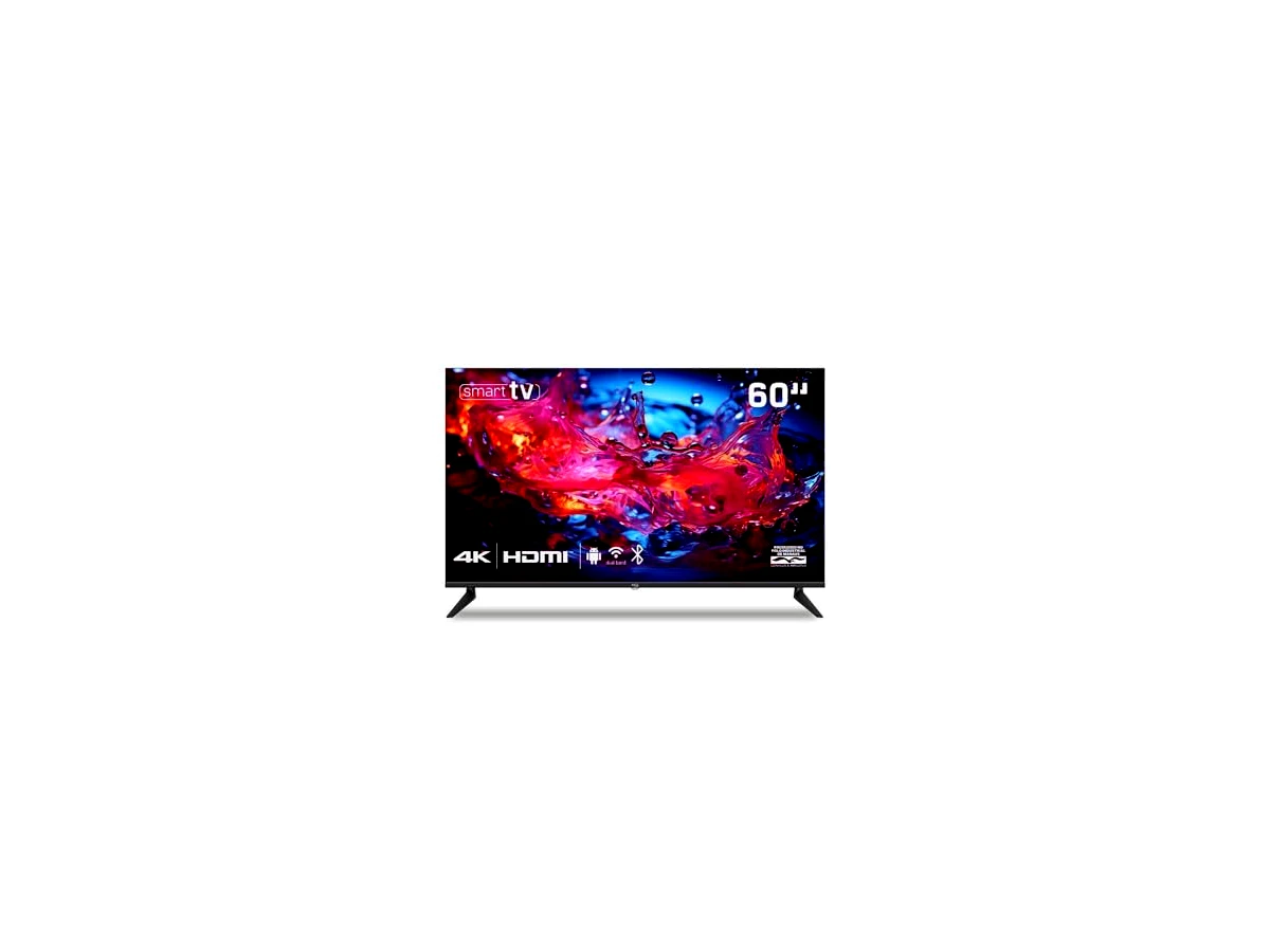Smart TV 60 polegadas LED 4K HQ Slim HQS60NKHM