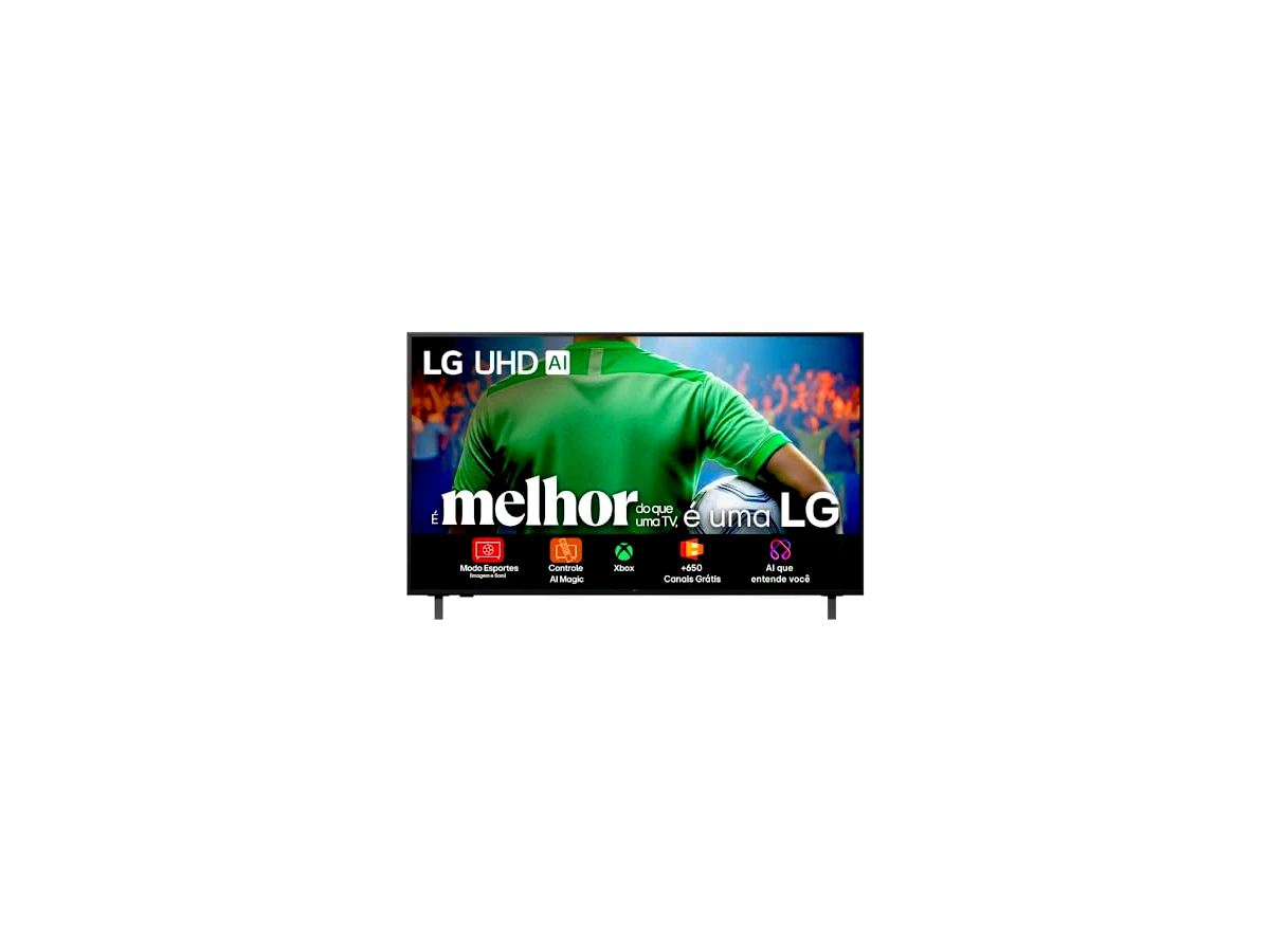 Smart TV 60 polegadas LED 4K LG UHD AI 60UA8550