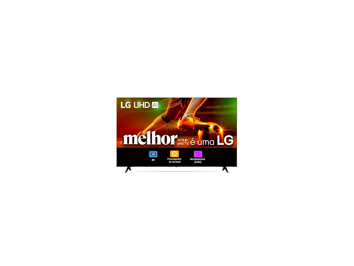 Smart TV 60 polegadas LED 4K LG UHD ThinQ AI 60UQ8050