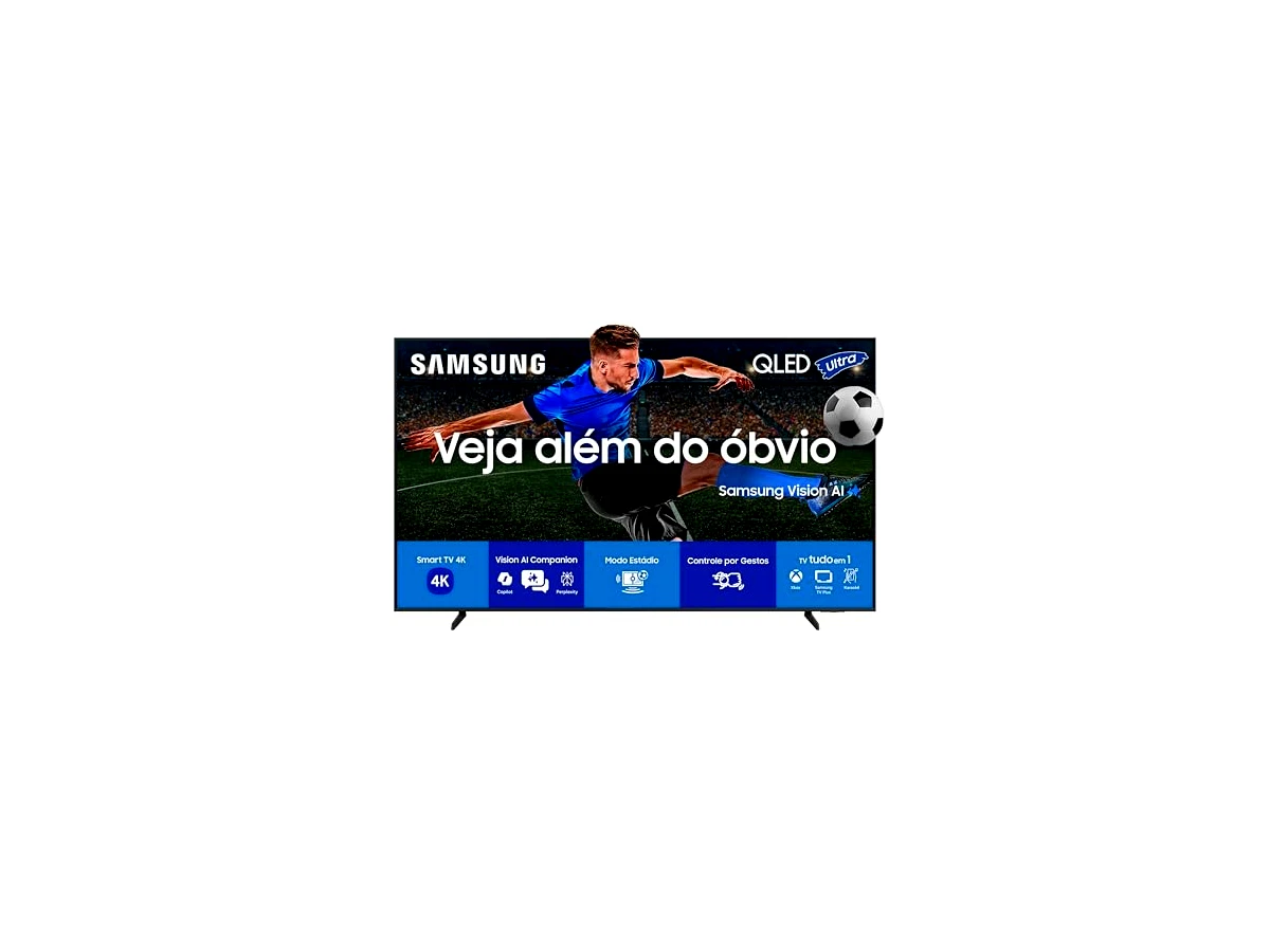 Smart TV 4K 55 polegadas Samsung QLED QEF1