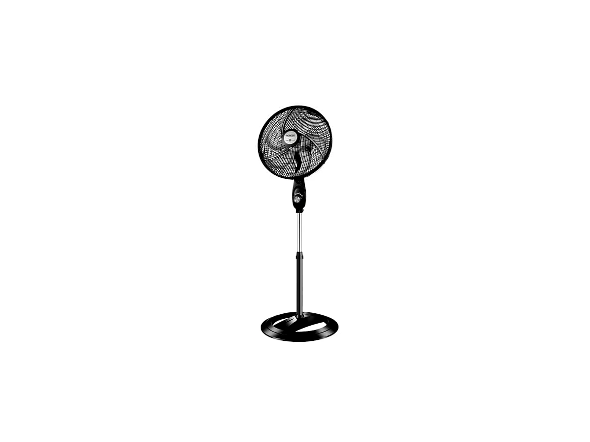 Ventilador de coluna 40cm 6 pás 140W Mondial Super Power VSP-40C-B com porte de 40cm e potência de 140W.
