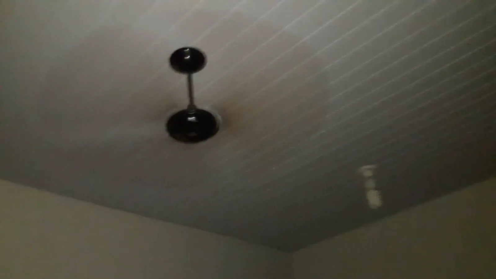 Ventilador de teto Venti-Delta em alta velocidade no ambiente