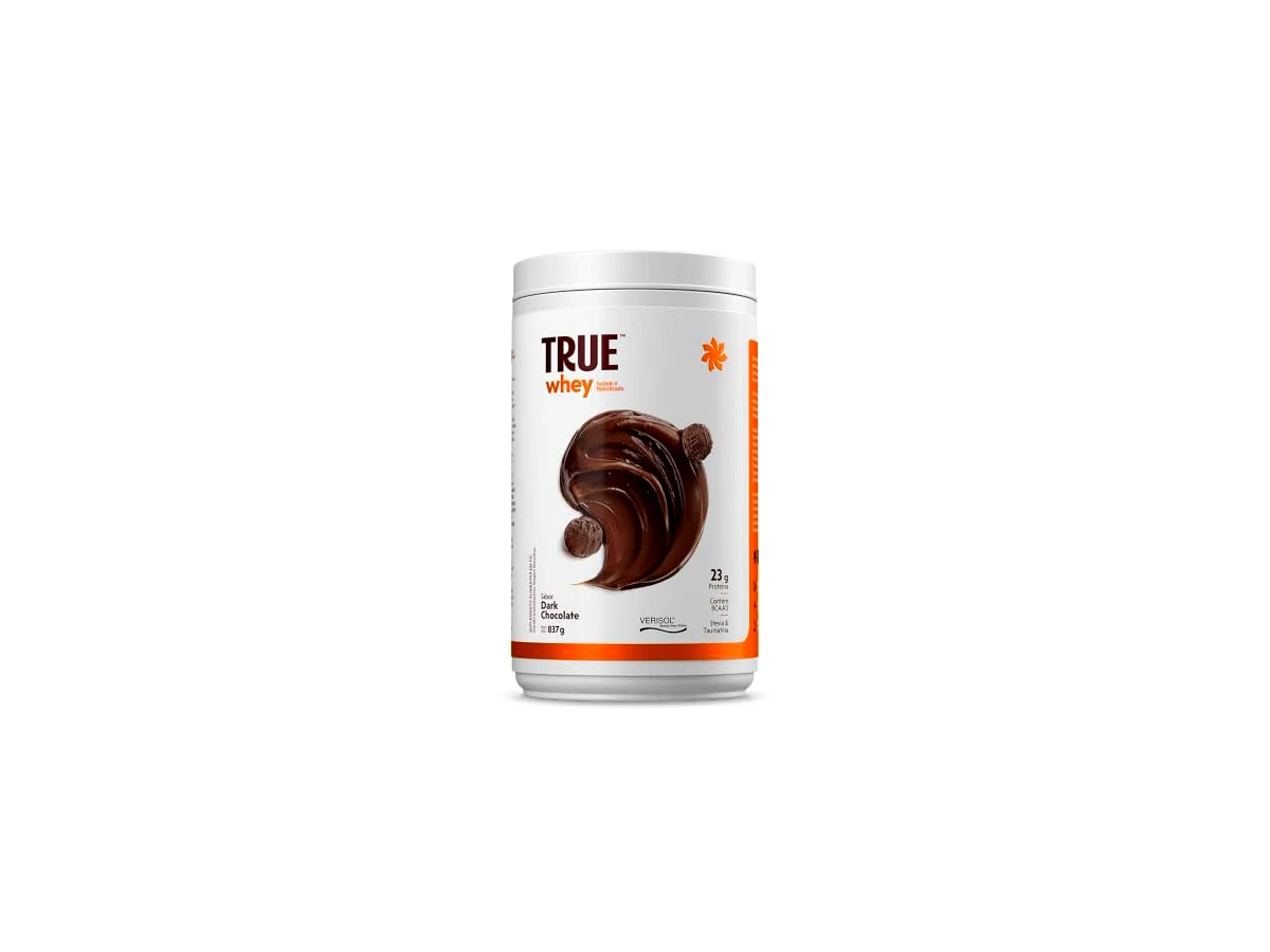 Whey protein hidrolisado 23g de proteína 837g True Source Hidrolisado e Isolado True Whey