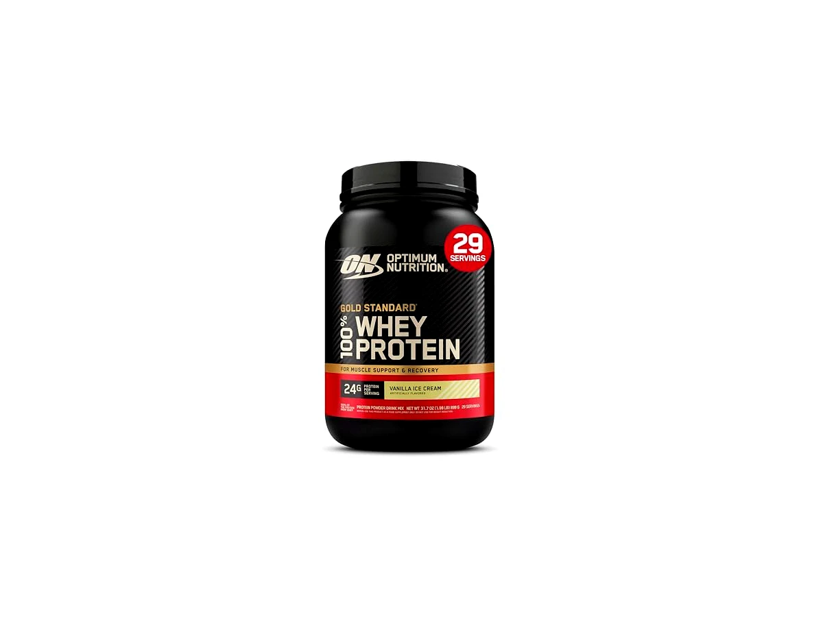 Whey protein 3W 24g de proteína Optimum Nutrition Gold Standard 100% Whey